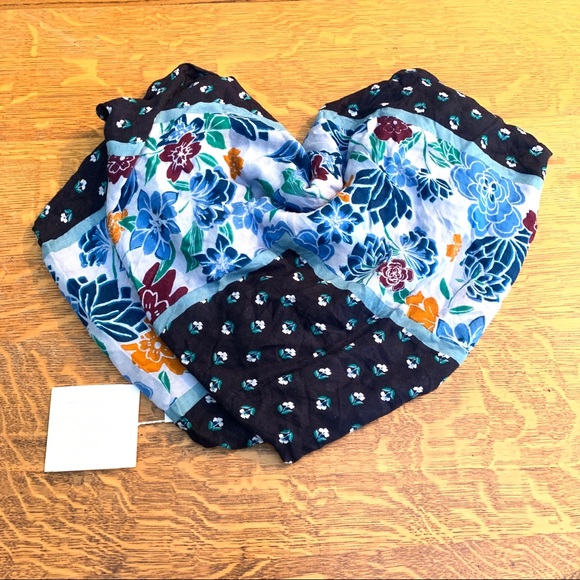 The Square Gift Scarf from the Loft. NWT - Picture 1 of 6